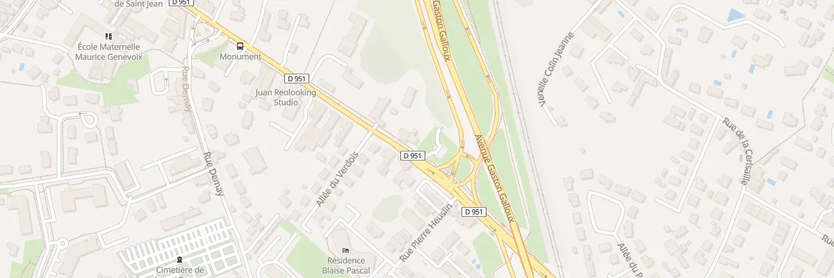 Plan du 59Q Rue du Gen de Gaulle à Saint-Jean-le-Blanc