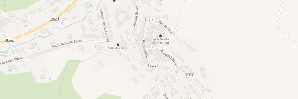 Plan du 41 Le Village à Villeneuve-la-Comptal