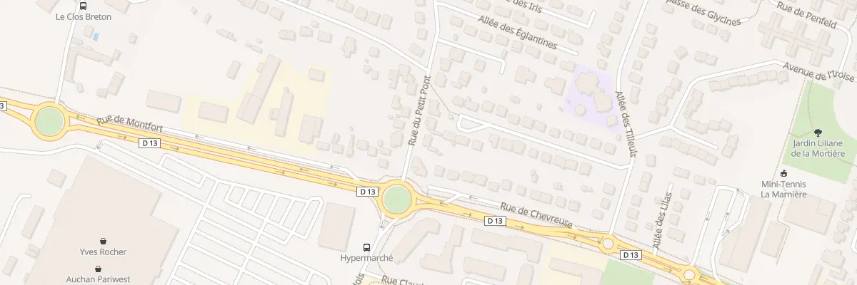Plan du 27B Rue du Petit Pont à Maurepas