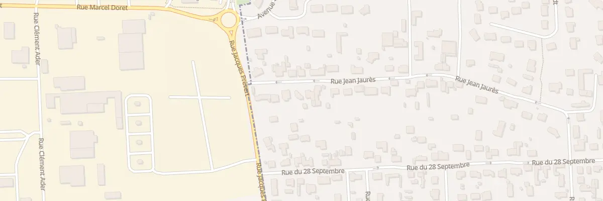 Plan du 489 Rue Jean Jaurès à Marck