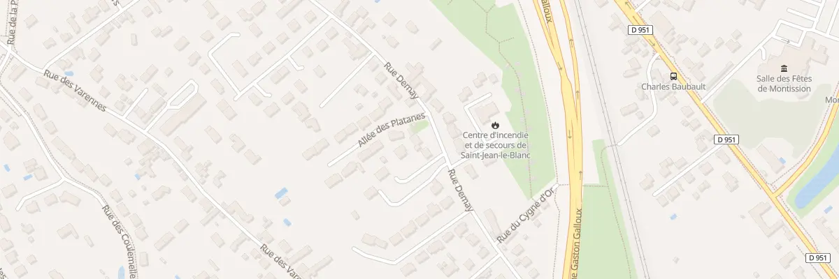 Plan du 50 Rue Demay à Saint-Jean-le-Blanc