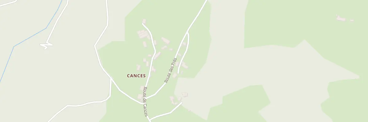 Plan du 5043 Cances à Bannes