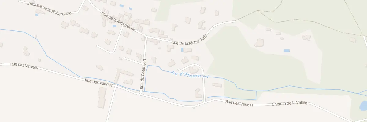 Plan du 4 Mail Colline à Jouars-Pontchartrain