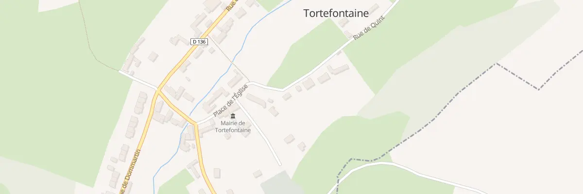 Plan du 4 Rue du Quint à Tortefontaine