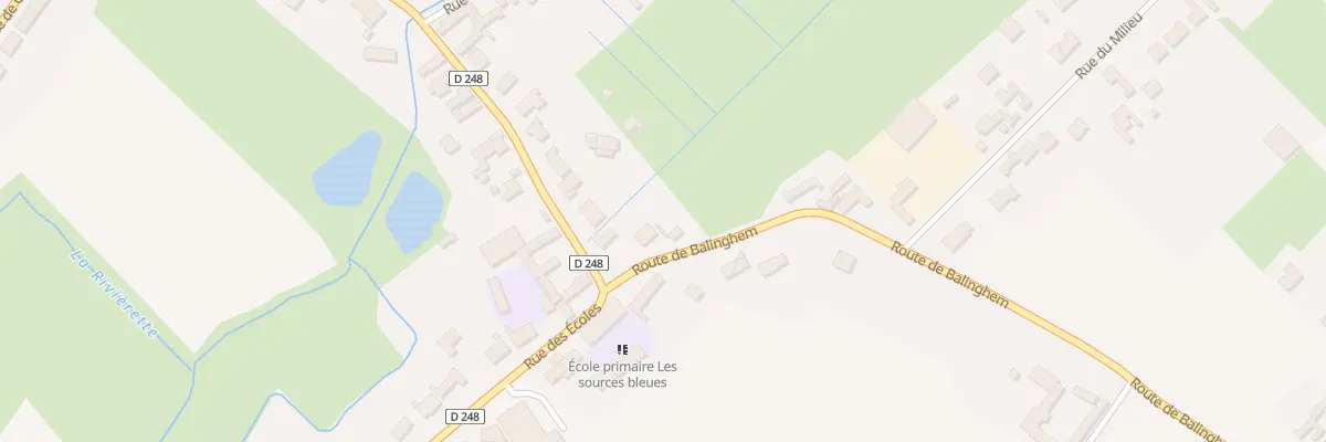 Plan du 49 Rte de Balinghem à Andres