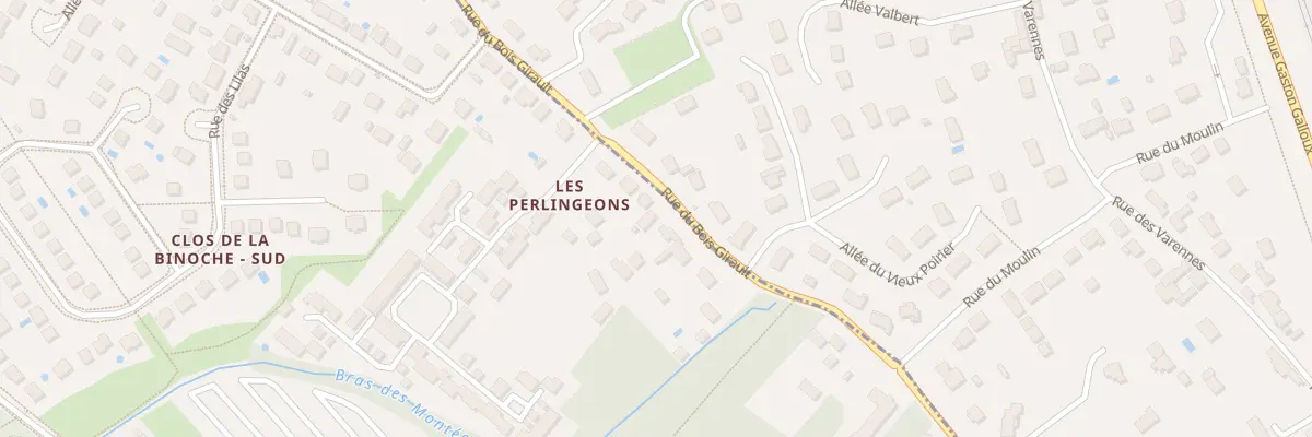 Plan du 64 Rue du Bois Girault à Orléans
