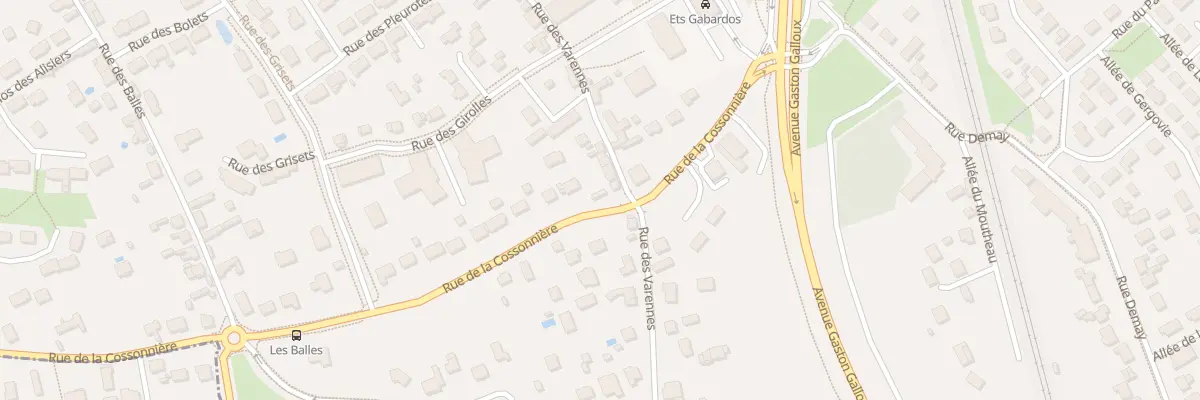 Plan du 77 Rue de la Cossonnière à Saint-Jean-le-Blanc