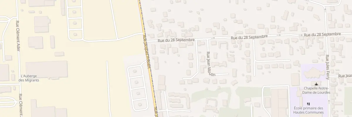 Plan du 2315 Rue du 28 Septembre à Marck