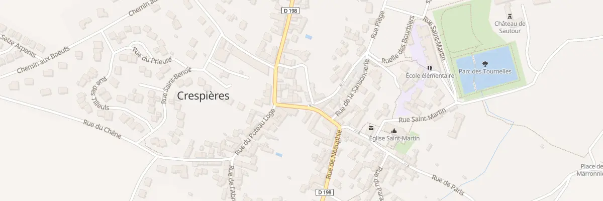 Plan du 14 Rue de Moncel à Crespières