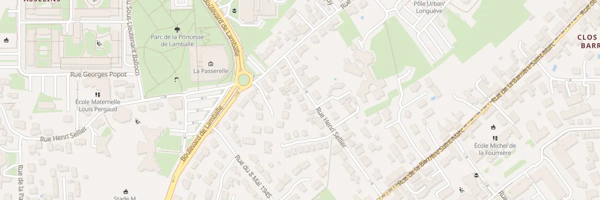 Plan du 17 Rue Henri Sellier à Fleury-les-Aubrais