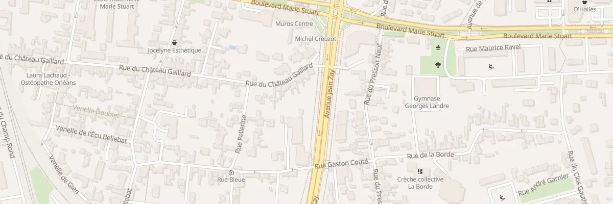 Plan du 72 Rue du Château Gaillard à Orléans