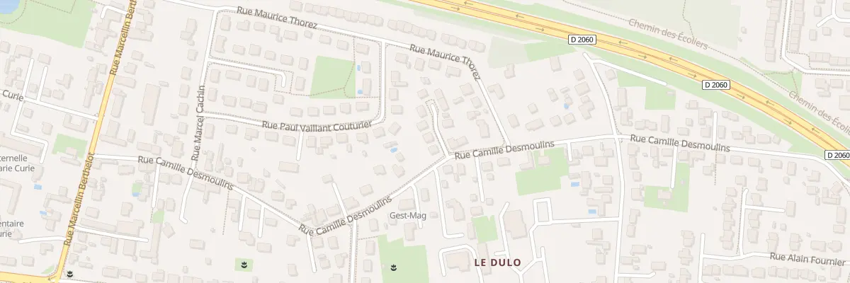 Plan du 45B Rue Camille Desmoulins à Fleury-les-Aubrais