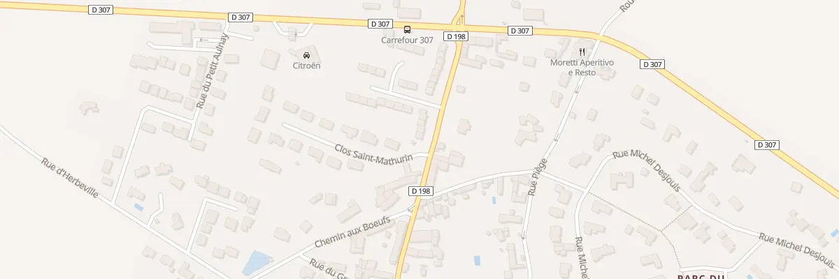 Plan du 27 Rue de Moncel à Crespières