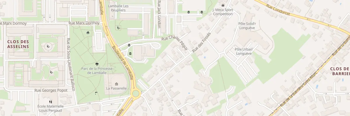 Plan du 35 Rue des Fossés à Fleury-les-Aubrais