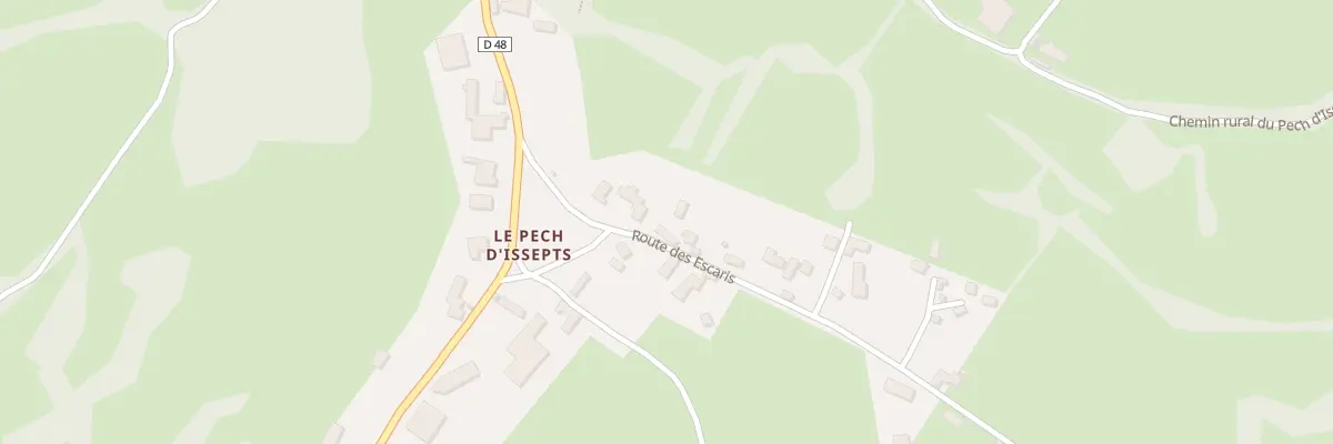 Plan du 5066 Pech d’Issepts à Issepts