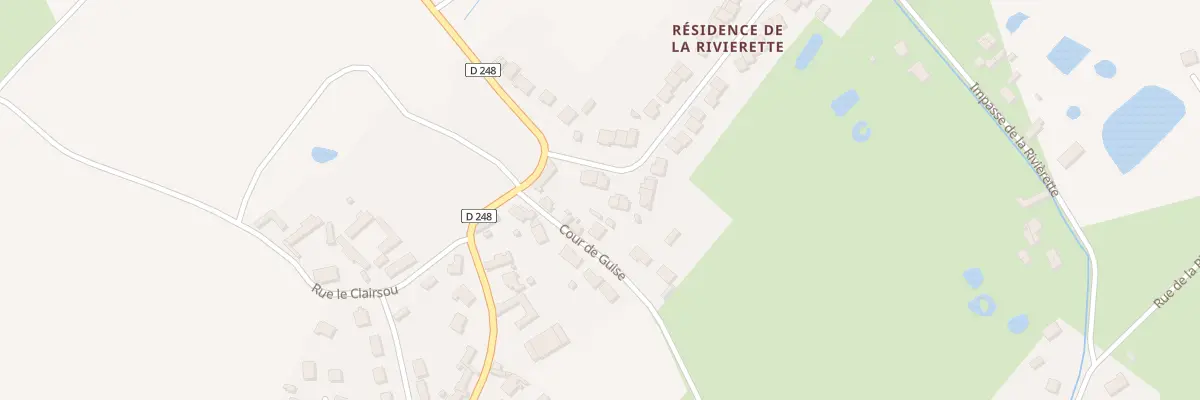 Plan du 2 Res La Rivierette à Andres