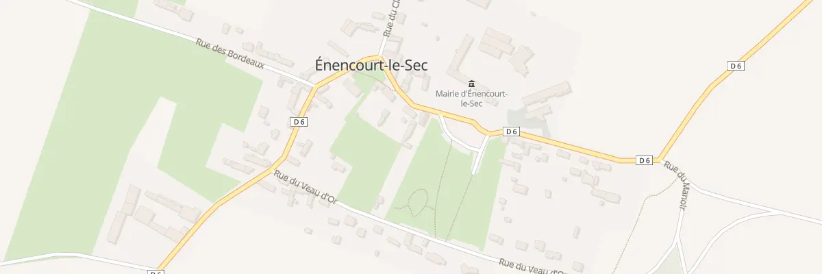 Plan du 6 Rue du Manoir à La Corne-en-Vexin