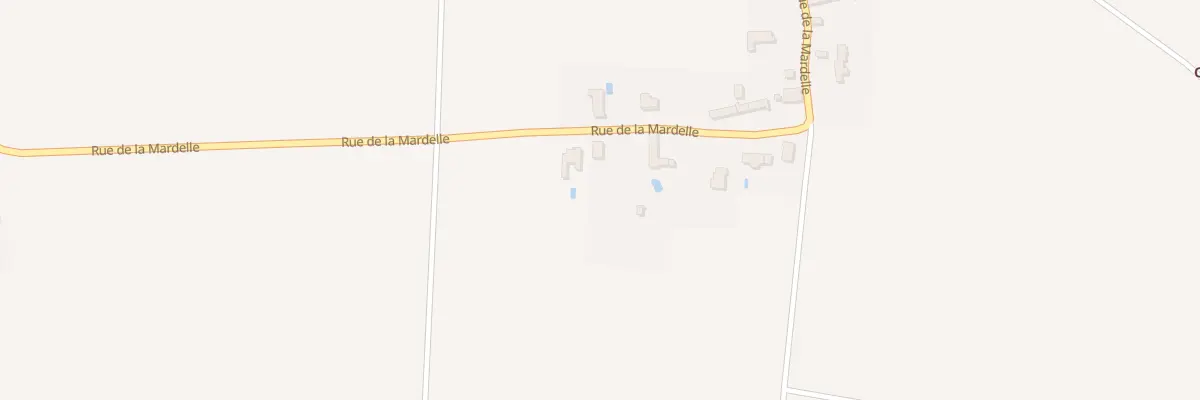 Plan du 609 Rue de la Mardelle à Chevilly