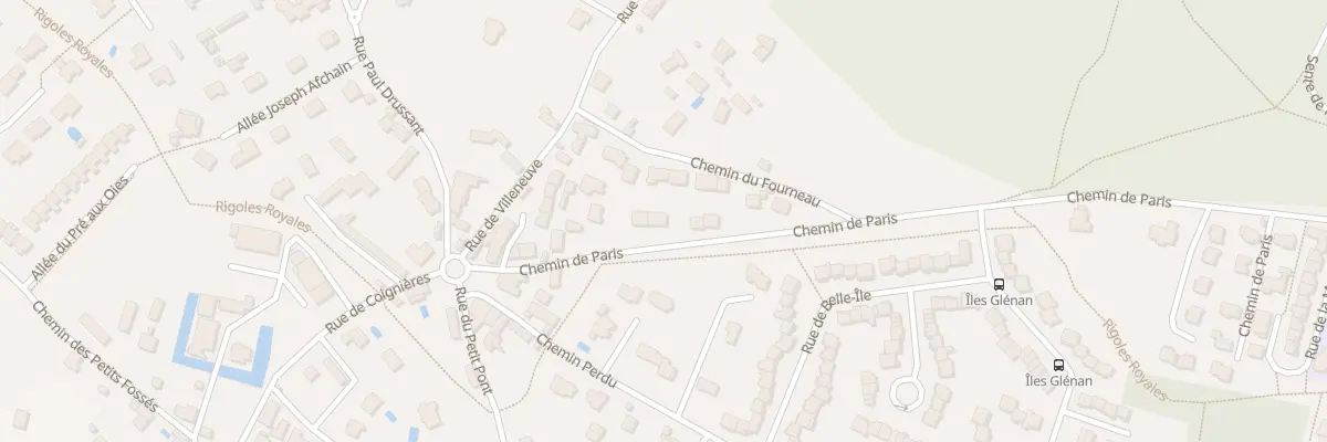 Plan du 9 Che de Paris à Maurepas