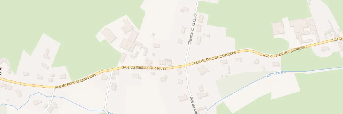 Plan du 48 Rue du Pont de Quesques à Quesques