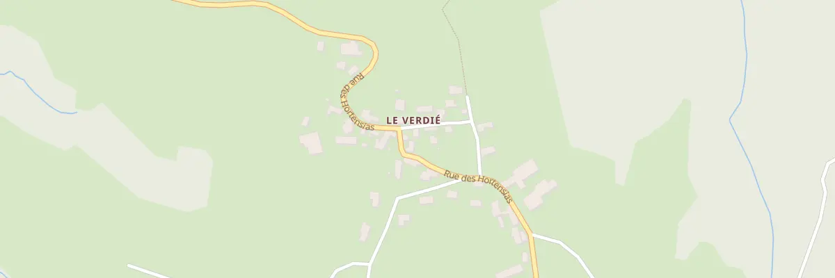 Plan du 340 Rue des Hortensias à Estal