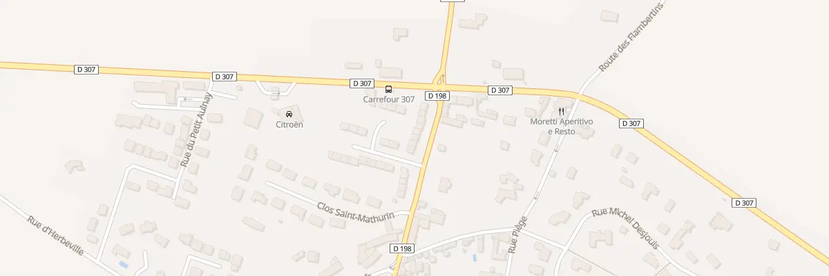 Plan du 39 Rue de Moncel à Crespières