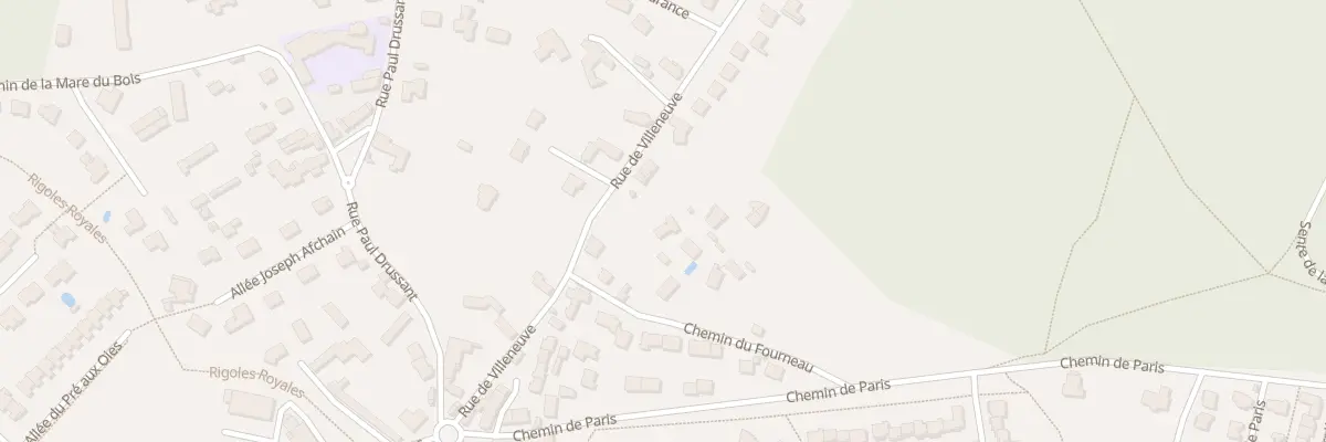 Plan du 6B Rue de Villeneuve à Maurepas