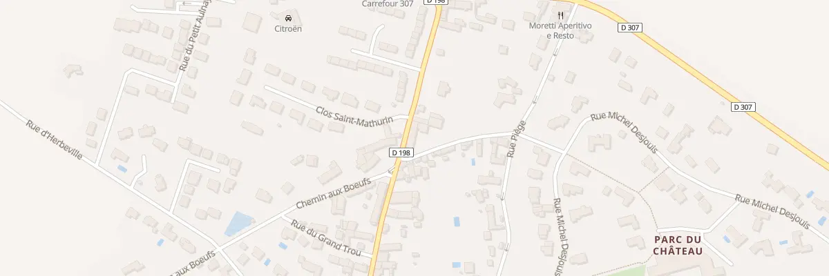 Plan du 64 Rue de Moncel à Crespières