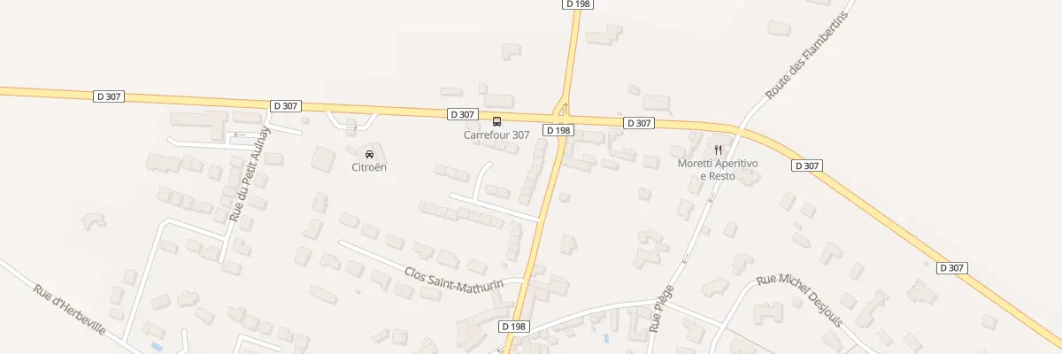 Plan du 41 Rue de Moncel à Crespières