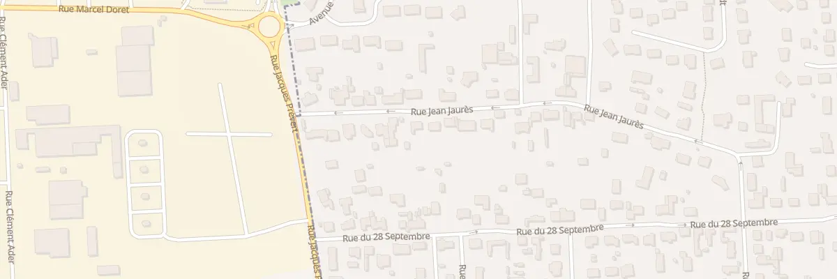 Plan du 427 Rue Jean Jaurès à Marck