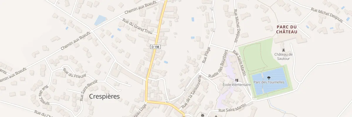 Plan du 42 Rue de Moncel à Crespières