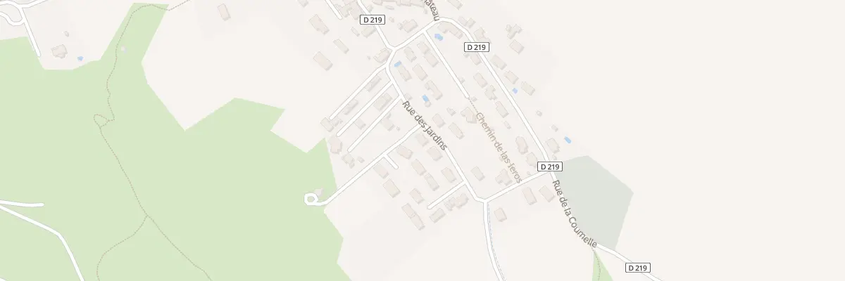Plan du 14 Rue des Jardins à Villeneuve-la-Comptal