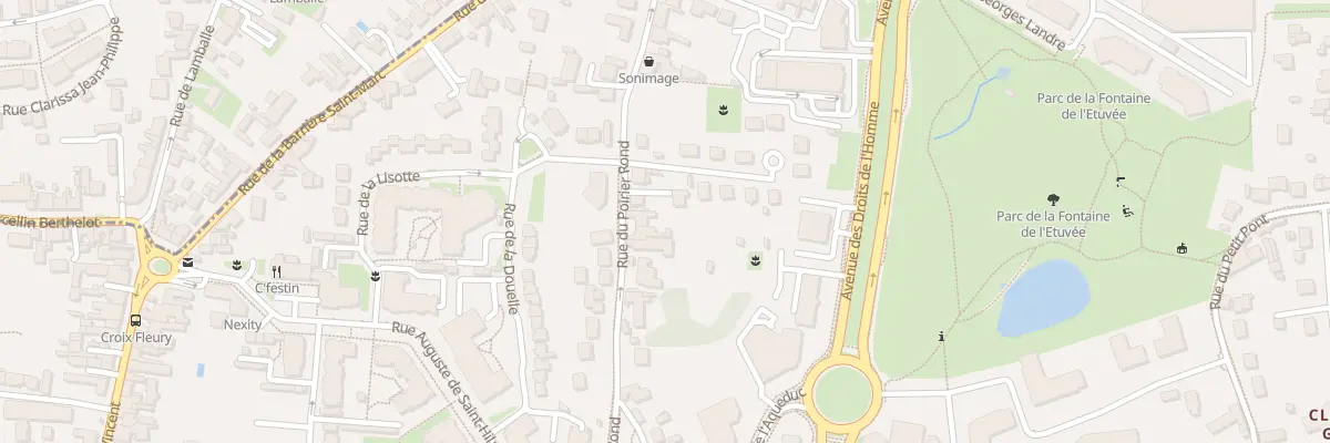 Plan du 144 Rue du Poirier Rond à Orléans