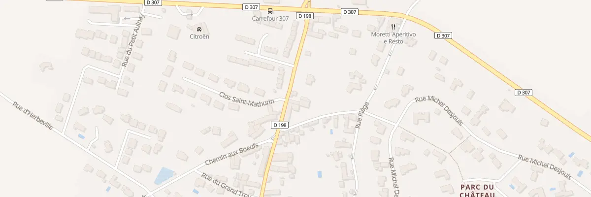 Plan du 68 Rue de Moncel à Crespières