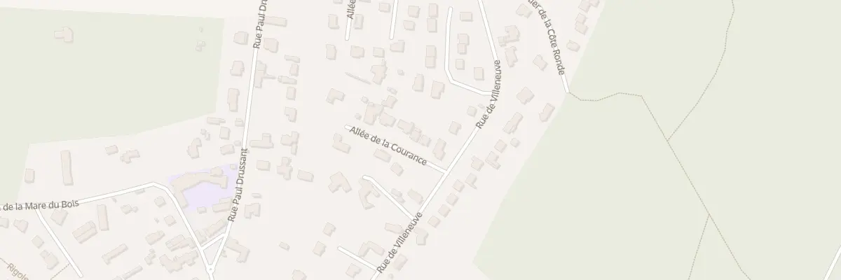 Plan du 21 Rue de Villeneuve à Maurepas
