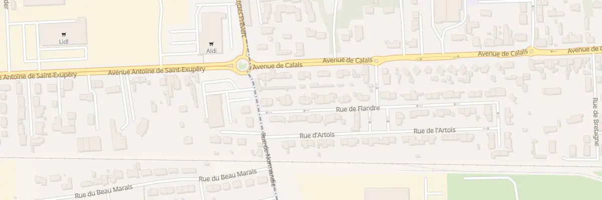 Plan du 63 Rue de Flandre à Marck