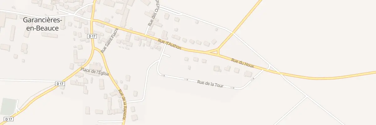 Plan du 24 Rue d’Authon à Garancières-en-Beauce
