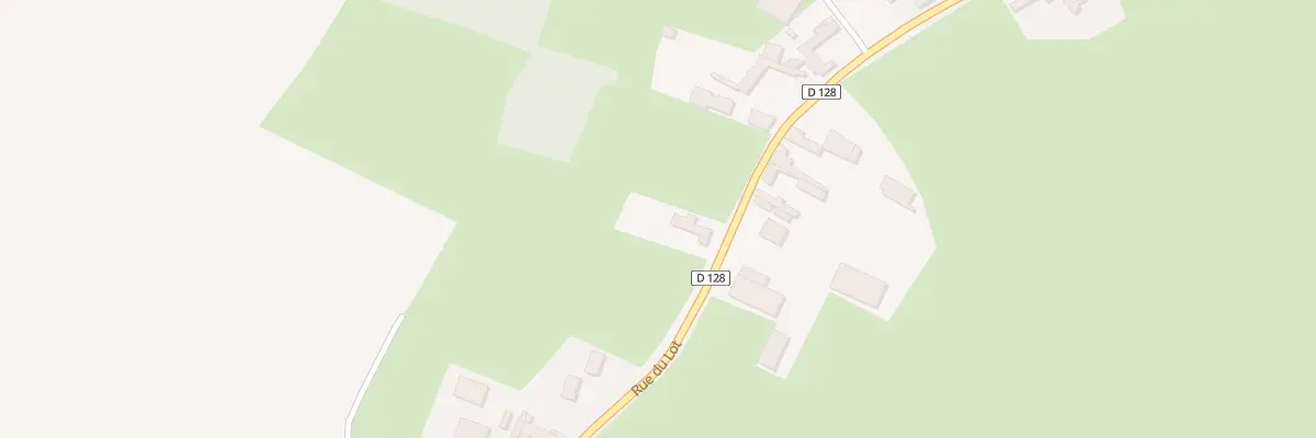 Plan du 54 Rue du Lot à Bourthes