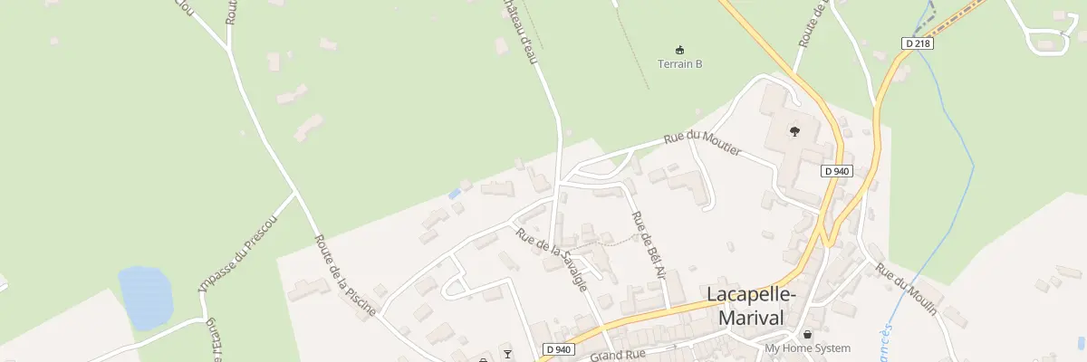 Plan du 5006F La Salvagie à Lacapelle-Marival