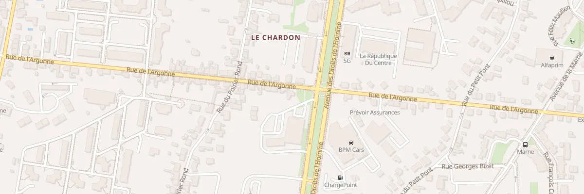Plan du 64 Rue de l’Argonne à Orléans