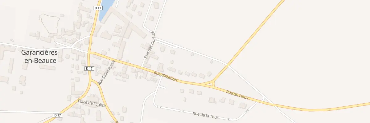 Plan du 13 Rue d’Authon à Garancières-en-Beauce