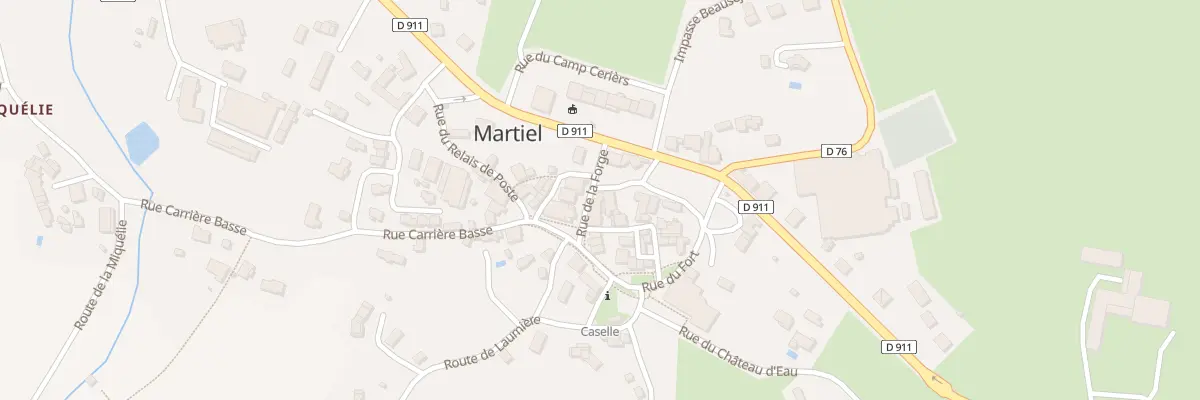 Plan du 5040 Martiel à Martiel