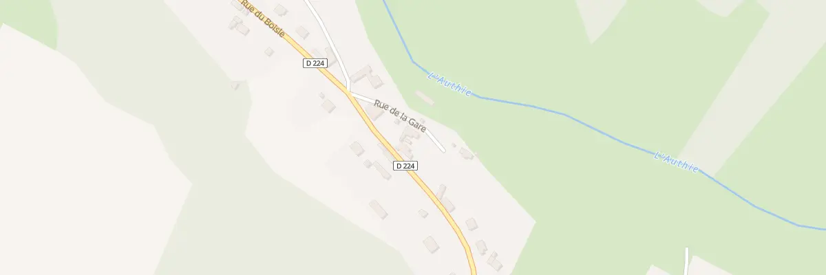 Plan du 2 Rue de la Gare à Dompierre-sur-Authie