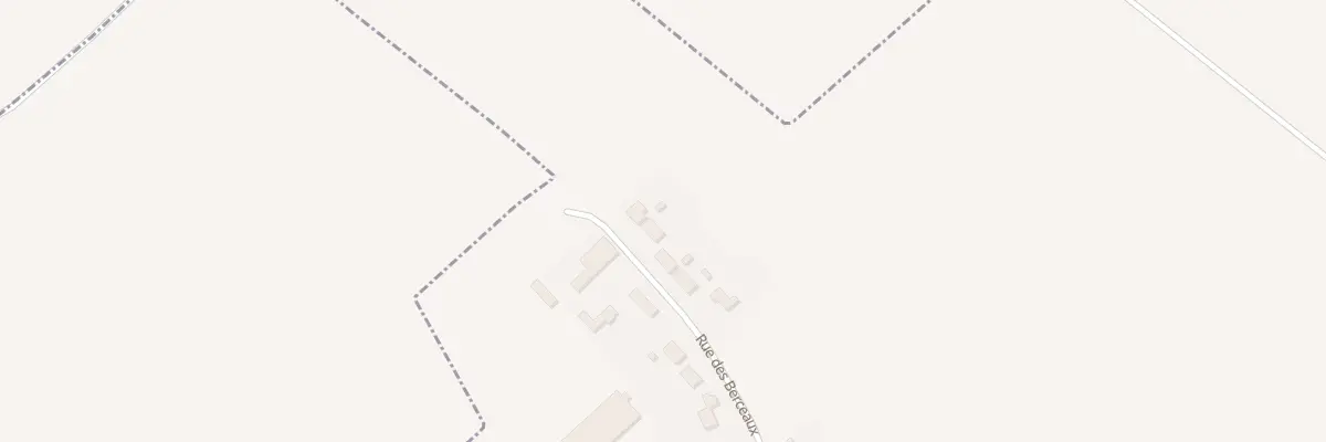 Plan du 858 Rue des Berceaux à Rodelinghem