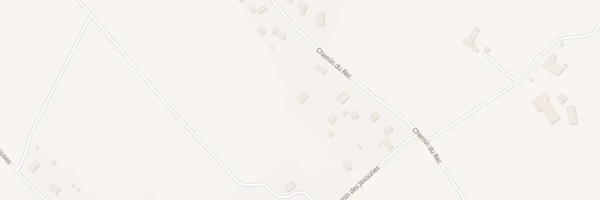 Plan du 552 Che du Rec à Brens