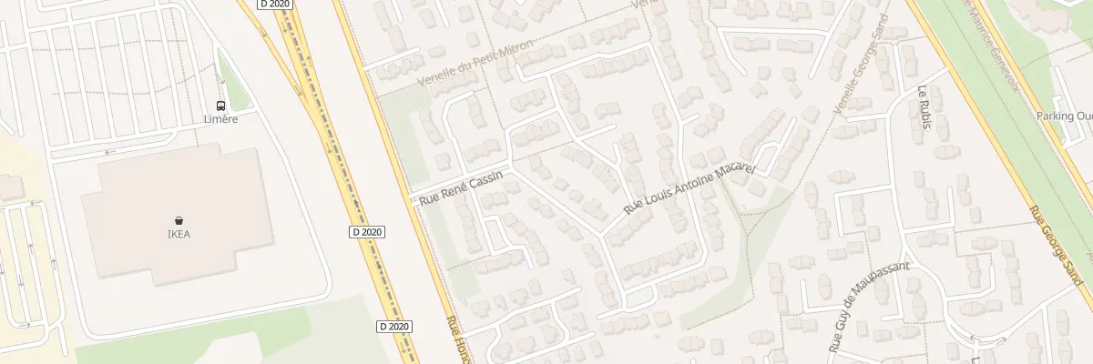Plan du 9 Rue René Cassin à Orléans