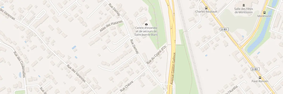 Plan du 61T Rue Demay à Saint-Jean-le-Blanc