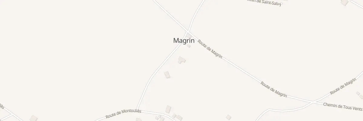 Plan du 61 Che de Rivals à Magrin