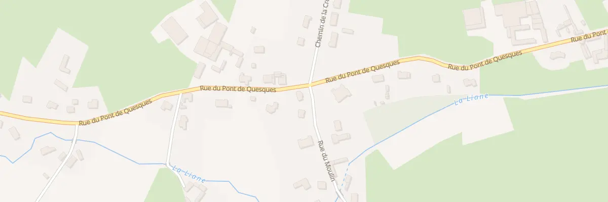 Plan du 2 Rue du Moulin à Quesques