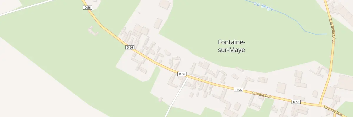 Plan du 15 Gr Grande Rue à Fontaine-sur-Maye